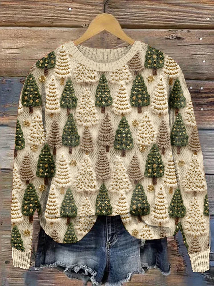 Béatrice | Maglione natalizio caldo e confortevole