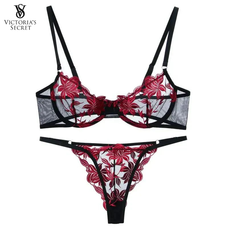 Cecilia | Set di lingerie francese 2 pezzi