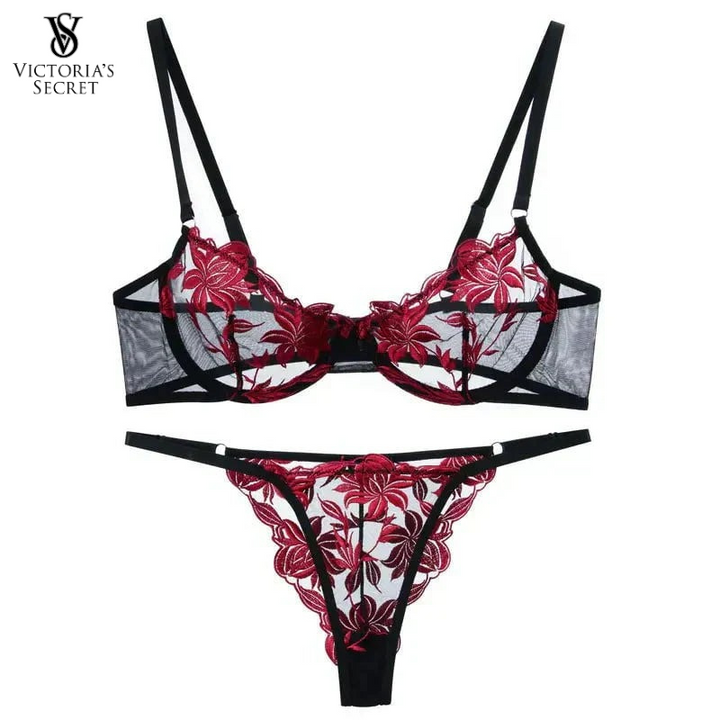 Cecilia | Set di lingerie francese 2 pezzi
