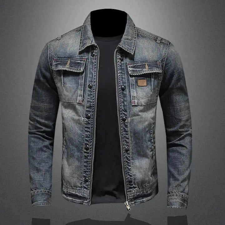 Carl - Chaqueta vaquera retro