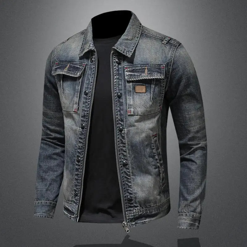 Carl - Chaqueta vaquera retro