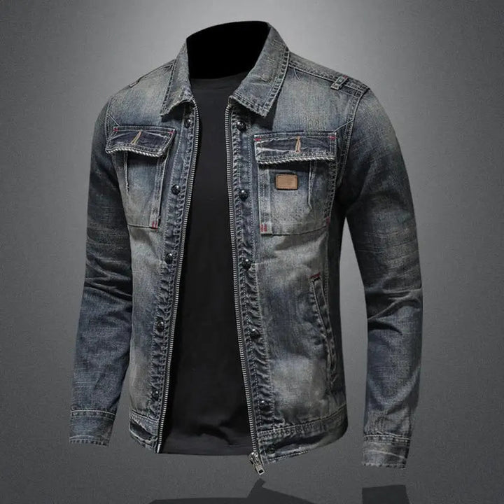 Carl - Chaqueta vaquera retro