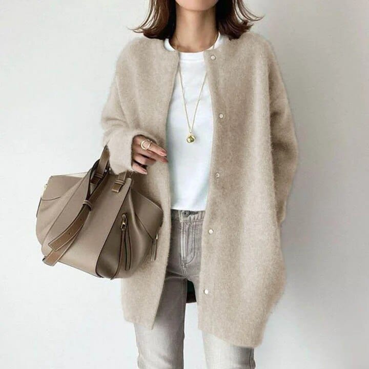 CANDELIA - LUXURY CARDIGAN WITH BUTTONS