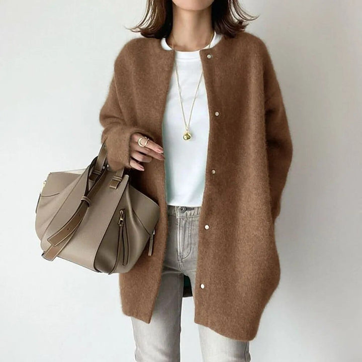 CANDELIA - LUXURY CARDIGAN WITH BUTTONS