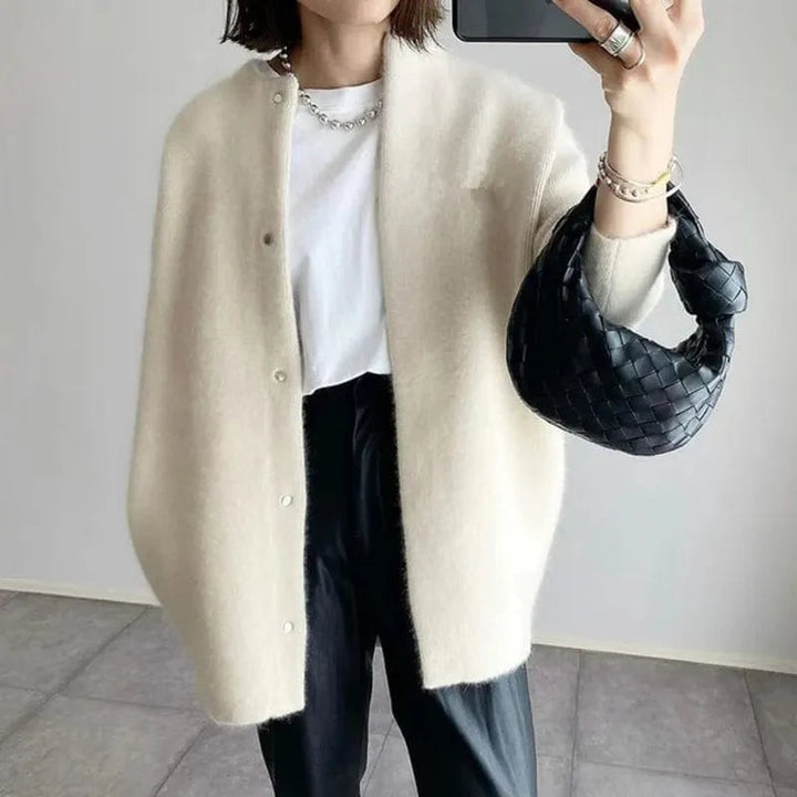 CANDELIA - LUXURY CARDIGAN WITH BUTTONS
