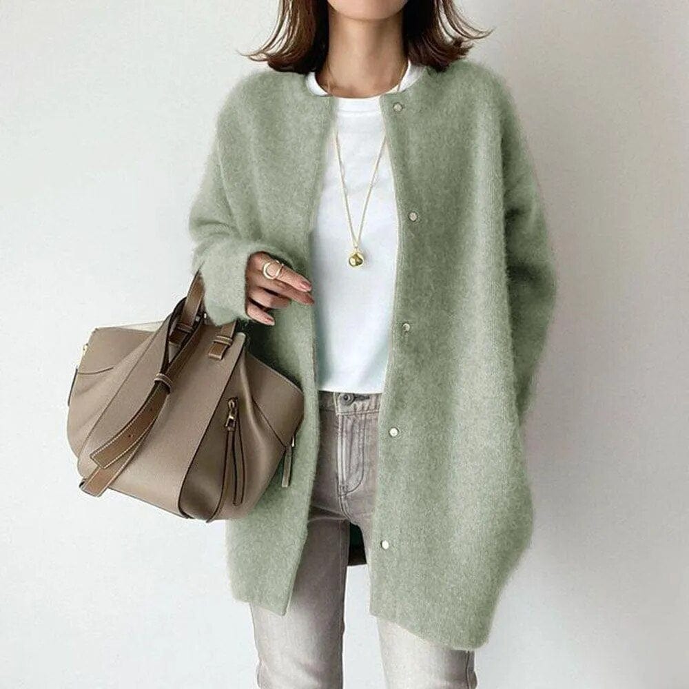 CANDELIA - LUXURY CARDIGAN WITH BUTTONS