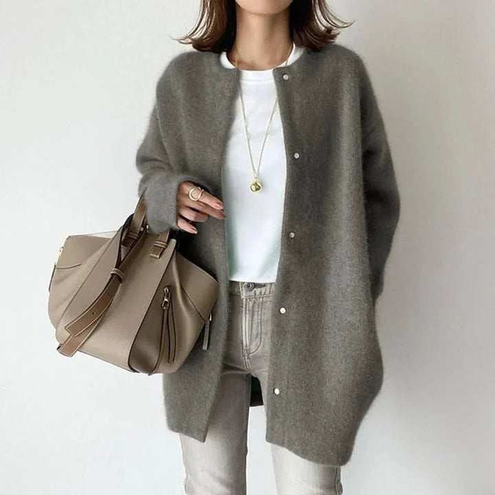 CANDELIA - LUXURY CARDIGAN WITH BUTTONS