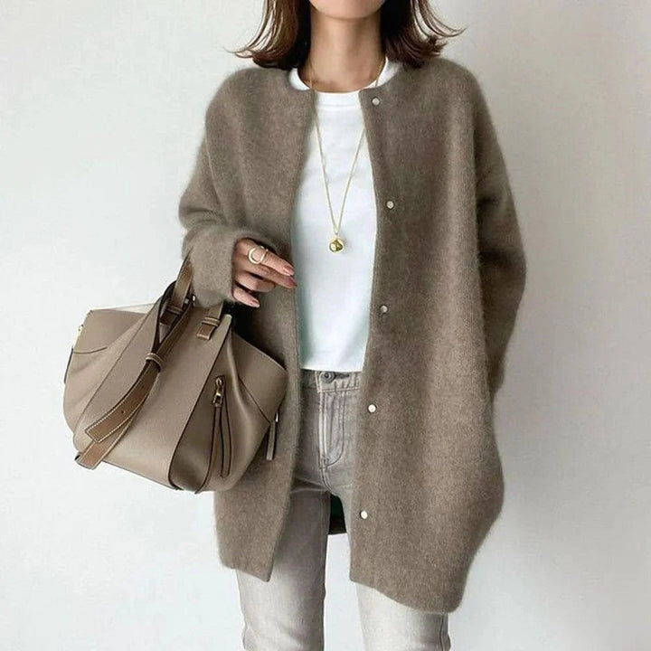CANDELIA - LUXURY CARDIGAN WITH BUTTONS