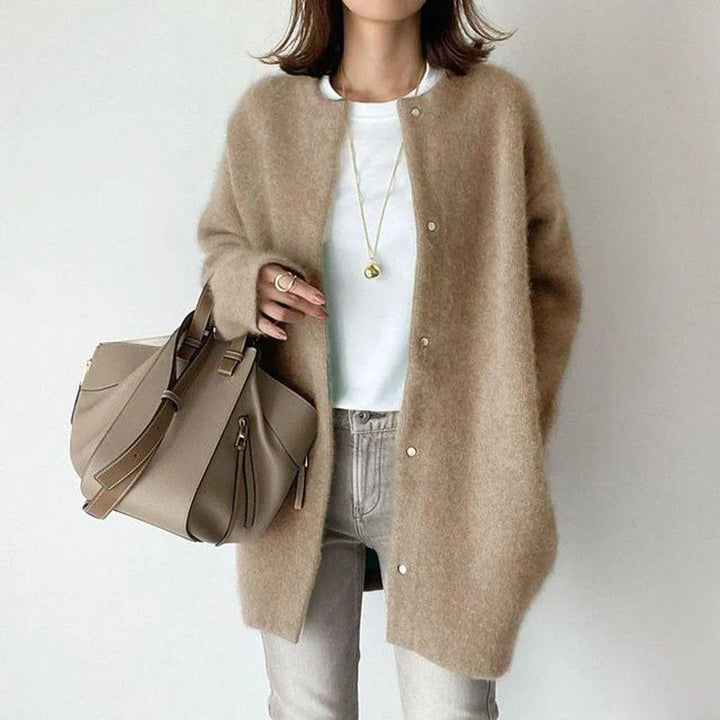 CANDELIA - LUXURY CARDIGAN WITH BUTTONS