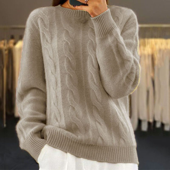 Jocelyne | Maglione in maglia elegante